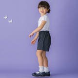 裾ダブルウエストバンドキュロットパンツ(95~160cm) | BeBe Petits Pois Vert | 詳細画像7