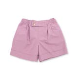 裾ダブルウエストバンドキュロットパンツ(95~160cm) | BeBe Petits Pois Vert | 詳細画像9
