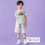 ストレッチカラーデニムアウトポケットハーフパンツ(95~150cm) | BeBe Petits Pois Vert | 詳細画像2 