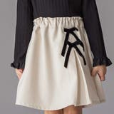 ラップスカート風リボンキュロットパンツ(100~150cm) | BeBe Petits Pois Vert | 詳細画像3