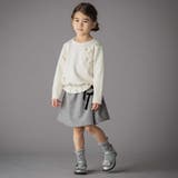 ラップスカート風リボンキュロットパンツ(100~150cm) | BeBe Petits Pois Vert | 詳細画像7