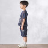 デニムライクカットソーハーフパンツ(95~160cm) | BeBe Petits Pois Vert | 詳細画像3 