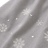 雪刺しゅう+ラインストーンスカート(100~150cm) | BeBe Petits Pois Vert | 詳細画像10