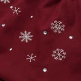 雪刺しゅう+ラインストーンスカート(100~150cm) | BeBe Petits Pois Vert | 詳細画像16