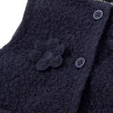 花モチーフシープボアベスト(95~150cm) | BeBe Petits Pois Vert | 詳細画像15