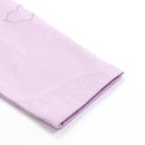 ハートくり抜き刺しゅう長袖Tシャツ(95~160cm) | BeBe Petits Pois Vert | 詳細画像14 