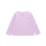 ハートくり抜き刺しゅう長袖Tシャツ(95~160cm) | BeBe Petits Pois Vert | 詳細画像9 