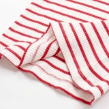 リブボーダーリボンポイントTシャツ(95~150cm) | BeBe Petits Pois Vert | 詳細画像14 