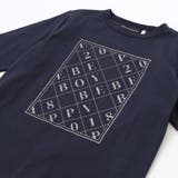 刺しゅう風プリント入り長袖Tシャツ(95~150cm) | BeBe Petits Pois Vert | 詳細画像10 