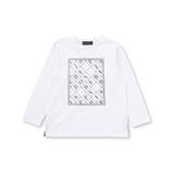 刺しゅう風プリント入り長袖Tシャツ(95~150cm) | BeBe Petits Pois Vert | 詳細画像5 