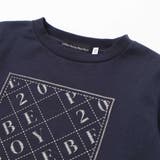 刺しゅう風プリント入り長袖Tシャツ(95~150cm) | BeBe Petits Pois Vert | 詳細画像9 