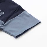 バイカラーBIGロゴプリント天竺半袖Tシャツ(95~160cm) | BeBe Petits Pois Vert | 詳細画像11
