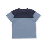 バイカラーBIGロゴプリント天竺半袖Tシャツ(95~160cm) | BeBe Petits Pois Vert | 詳細画像8