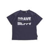 サガラ刺しゅうロゴ天竺Tシャツ(95~150cm) | BeBe Petits Pois Vert | 詳細画像7 