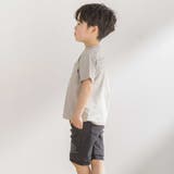 パッチワークロゴ天竺Tシャツ(95~160cm) | BeBe Petits Pois Vert | 詳細画像6 