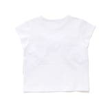 サテン風配色リボンモチーフ半袖Tシャツ(95~150cm) | BeBe Petits Pois Vert | 詳細画像9 