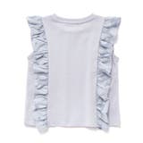 花柄シースルーフリルノースリーブTシャツ(95~150cm) | BeBe Petits Pois Vert | 詳細画像10 