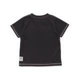 配色ステッチ立体ロゴプリント半袖Tシャツ(95~160cm) | BeBe Petits Pois Vert | 詳細画像12 