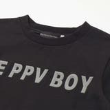 配色ステッチ立体ロゴプリント半袖Tシャツ(95~160cm) | BeBe Petits Pois Vert | 詳細画像13 