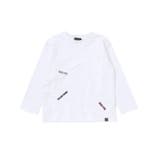 タックプリーツ刺しゅうロングTシャツ(95~160cm) | BeBe Petits Pois Vert | 詳細画像15