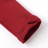 【お揃い】袖リボンリブトップス(95~160cm) | BeBe Petits Pois Vert | 詳細画像18 