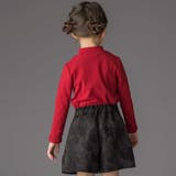 【お揃い】袖リボンリブトップス(95~160cm) | BeBe Petits Pois Vert | 詳細画像3 