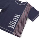 異素材切り替え半袖Tシャツ(95~160cm) | BeBe Petits Pois Vert | 詳細画像12 