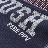 異素材切り替え半袖Tシャツ(95~160cm) | BeBe Petits Pois Vert | 詳細画像14 