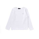 ホワイト | シンプルリブTシャツ(95~150cm) | BeBe Petits Pois Vert