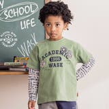 ワッペンTシャツ+ロゴ柄ロンT セット(100~160cm) | WASK | 詳細画像1