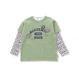 ワッペンTシャツ+ロゴ柄ロンT セット(100~160cm) | WASK | 詳細画像5