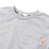 バイカラーミニ裏毛Tシャツ＋天竺ロゴプリントロンT セット(100~160cm) | WASK | 詳細画像14 