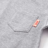 バイカラーミニ裏毛Tシャツ＋天竺ロゴプリントロンT セット(100~160cm) | WASK | 詳細画像15 