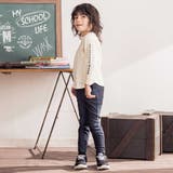 バイカラーミニ裏毛Tシャツ＋天竺ロゴプリントロンT セット(100~160cm) | WASK | 詳細画像6 