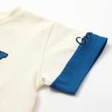 ロゴパッチTシャツ+ボーダーロンT セット(100~160cm) | WASK | 詳細画像11