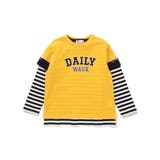 ロゴパッチTシャツ+ボーダーロンT セット(100~160cm) | WASK | 詳細画像19