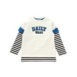 ロゴパッチTシャツ+ボーダーロンT セット(100~160cm) | WASK | 詳細画像7