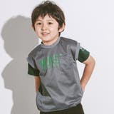 ドロストメッシュトップス＆Tシャツセット(110~160cm) | WASK | 詳細画像1 