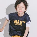 ドロストメッシュトップス＆Tシャツセット(110~160cm) | WASK | 詳細画像4 