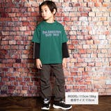 ロゴプリントBIG半袖Tシャツ&袖テープ長袖Tシャツセット | WASK | 詳細画像3