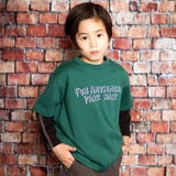 グリーン | ロゴプリントBIG半袖Tシャツ&袖テープ長袖Tシャツセット | WASK