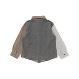 カラフル袖シャツ＆ロゴプリント半袖Tシャツ(100~160cm) | WASK | 詳細画像6 