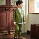 グリーン | スーツジャケット＆パンツセット(110~130cm) | WASK