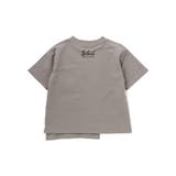 アシンメトリー重ね着風BIGミニ裏毛＆ロングTシャツセット(110~160cm) | WASK | 詳細画像14 