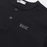 ヘンリーネックBIGTシャツ＆ボーダーロングTシャツセット(110~160cm) | WASK | 詳細画像10 