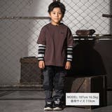 ヘンリーネックBIGTシャツ＆ボーダーロングTシャツセット(110~160cm) | WASK | 詳細画像3 