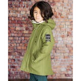 【 撥水 】 バック サテン 本格 モッズコート (100~160cm) | WASK | 詳細画像4