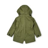 【 撥水 】 バック サテン 本格 モッズコート (100~160cm) | WASK | 詳細画像7