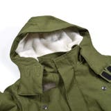 【 撥水 】 バック サテン 本格 モッズコート (100~160cm) | WASK | 詳細画像8