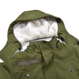 【 撥水 】 バック サテン 本格 モッズコート (100~160cm) | WASK | 詳細画像9